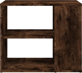 vidaXL Βοηθητικό Ντουλάπι Καπνιστή Δρυς 60x30x50 εκ Επεξεργασμένο Ξύλο