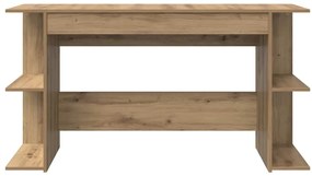 vidaXL Γραφείο Άλλο artisan δρυς 140 x 50 x 75 εκ. Επεξεργασμένο ξύλο