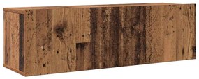vidaXL Σετ επίπλου τηλεόρασης 6 pcs Παλαιό ξύλο 100 x 30 x 30 cm ξύλο