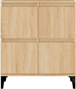 VidaXL Συρταριέρα Sonoma Δρυς 60x35x70 εκ. Επεξεργασμένο Ξύλο