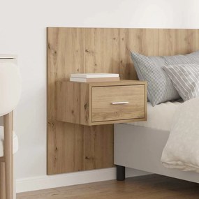 vidaXL Κεφαλή κρεβατιού με κομοδίνο 3 pcs Artisan Oak