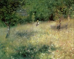 Pierre Auguste Renoir - Εκτύπωση έργου τέχνης Spring at Chatou, c.1872-5, (40 x 35 cm)