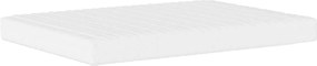 vidaXL Στρώμα Αφρού Σκληρότητα H2 H3 Λευκό 140 x 190 εκ.