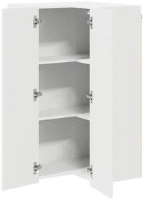 vidaXL Πάνελ πλυντηρίου πιάτων Kalmar Λευκό 57 x 57 x 100 εκ.