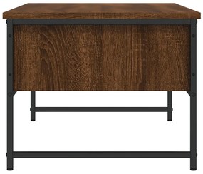 vidaXL Τραπεζάκι Σαλονιού Καφέ Δρυς 101x49x39,5 εκ. Επεξεργασμένο Ξύλο
