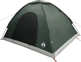 vidaXL Σκηνή Camping 4 ατόμων Στρατιωτικό Πράσινο
