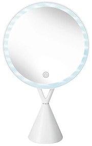 Καθρέπτης Επιτραπέζιος Lady 8478 White Kleine Wolke Plastic, Glass