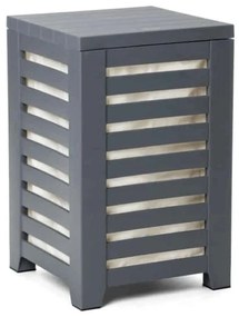 Καλάθι Απλύτων Lombok 55Lt 06728.001 34x34x58cm Grey Plastic