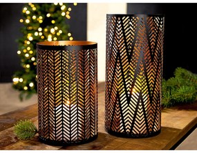 Φανάρι ArteLibre Μαύρο Μέταλλο 26.5cm