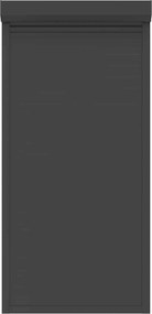 vidaXL Ρολό εισόδου Ανθρακί 100 x 210 cm Αλουμίνιο και Πολυουρεθάνη