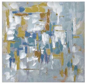 Πίνακας Σε Καμβά Vag 2 022820 80x80xH3cm Multi Τετράγωνοι Canvas