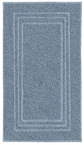 Πατάκι Μπάνιου Πετσετέ Lodge Steelblue Kleine Wolke 50 X 80 100% Βαμβάκι