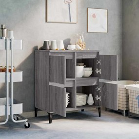 vidaXL Ντουλάπι Γκρι Sonoma 60x35x70 εκ. από Επεξεργασμένο Ξύλο