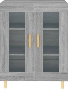 vidaXL Ντουλάπι Γκρι Sonoma 69,5 x 34 x 90 εκ. από Επεξεργασμένο Ξύλο
