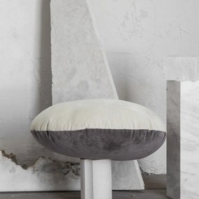 Μαξιλάρι Διακοσμητικό (Με Γέμιση) - Velvety Beige/Grey Nima 45X45 45x45cm Cotton-Velor