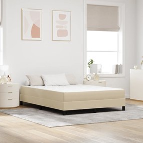vidaXL Στρώμα με Ελατήρια Pocket Light Green Grey Μέτριο 140x190x20 εκ.