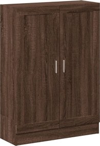 vidaXL Βιβλιοθήκη Καφέ Δρυς 82,5x30,5x115 εκ. Επεξεργασμένο Ξύλο