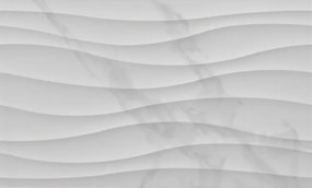 Karag Nairobi Waves Blanco 33,5x55 - Πλακάκι μπάνιου