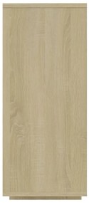 Συρταριέρα Sonoma Δρυς 120 x 30 x 75 εκ. από Μοριοσανίδα - Μπεζ