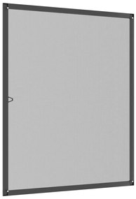 vidaXL Σήτα Εντόμων για Παράθυρα Ανθρακί 80 x 100 εκ.