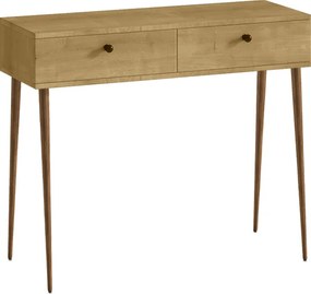 Κονσόλα Alis Megapap χρώμα sapphire oak 110x29x88εκ.