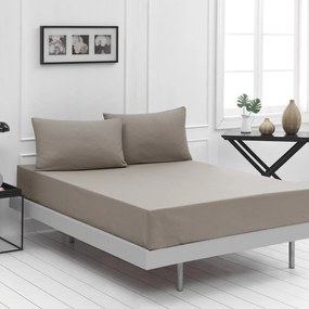 Σεντόνι King size μονόχρωμο Art 1999 265x270 Μπεζ       Beauty Home