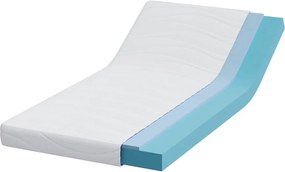 vidaXL Στρώμα Μέτριο 90 x 190 cm Λευκό