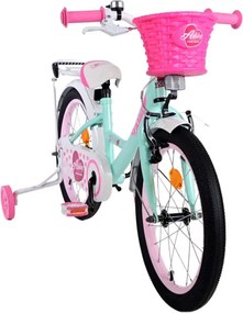 Ashley 18 Inch 25 cm Girls Coaster Brake Mint Green/White