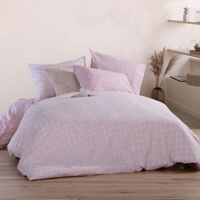 Σεντόνια Colton (Σετ 3τμχ) Rose Nef-Nef Single 170x270cm 100% Cotton
