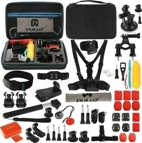 Puluz Σετ Αξεσουάρ 53 in 1 για Action Cameras GoPro