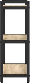 vidaXL Ράφι Βιβλίων Δρύς Sonoma 40 x 30 x 85 εκ Επεξεργασμένο ξύλο