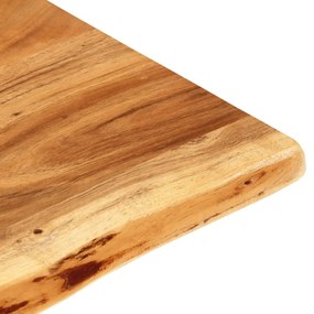 vidaXL Πάγκος Μπάνιου 114x52x2,5 εκ. από Μασίφ Ξύλο Ακακίας