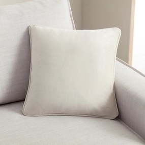 Διακοσμητική Μαξιλαροθήκη Βελουτέ (43x43) Gofis Home Winter Moon Ecru 711/05