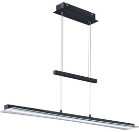 Φωτιστικό Οροφής - Ράγα Smash R32421132 1xLed 18W 100x150cm Black Mat RL Lighting Μέταλλο