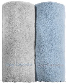 Πετσέτες Κουζίνας Gourmet Set 19 (Σετ 2τμχ) Grey-Blue Guy Laroche 35x50cm Microfiber