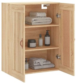 vidaXL Ντουλάπι Επιτοίχιο Sonoma Δρυς 69,5 x 34 x 90 εκ. Επεξεργ. Ξύλο