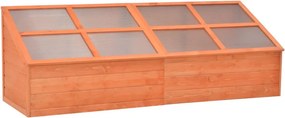 vidaXL Θερμοκήπιο 180 x 57 x 62 εκ. Ξύλινο