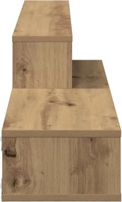 vidaXL ΡάφιΤηλεόρασηςΤοίχου 150x25x28,5εκ Επεξεργασμένο ξύλο