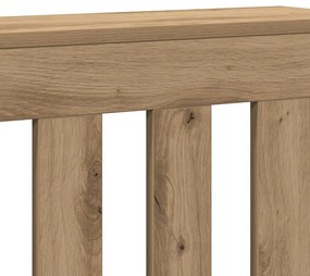 vidaXL Κάλυμμα Καλοριφέρ Αρτισιανή Δρυς 78x20x82 εκ Επεξεργασμένο Ξύλο