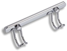 Ferro Metalia Shower 6056.0 Άγκιστρο Διπλό Χρωμέ Μπρούτζος