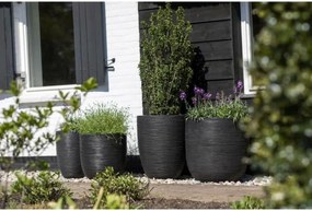 Γλάστρα Capi Europe Μαύρο Πλαστική ύλη Ø 43 cm