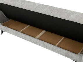 Καναπές - κρεβάτι Zuri-Γκρι