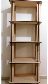 Intra απο ξύλο plywood 3mm-4mm πάχος – Modular 5 Shelf Tall Shelving Unit File 35x40 cm INTRAVECTRY-MY559368
