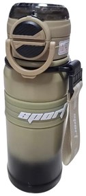 Φορητό παγούρι-θερμός 680ml Μπεζ