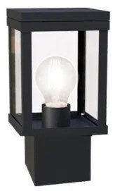 Επιδαπέδιο Φωτιστικό Κήπου H:260 Keros 4255000 Viokef-4255000-Μαύρο 4255000