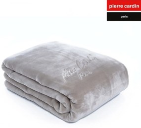 ΚΟΥΒΕΡΤΑ ΜΟΝΗ 160X220 PIERRE CARDIN NANCY 545 TAUPE(55)