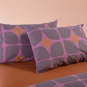 Μαξιλαροθήκη (52x72) Nef-Nef Homeware Casual Coreo Mauve