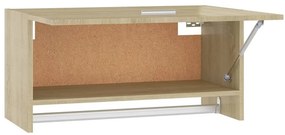 vidaXL Ντουλάπα Sonoma Δρυς 70 x 32,5 x 35 εκ. από Επεξ. Ξύλο