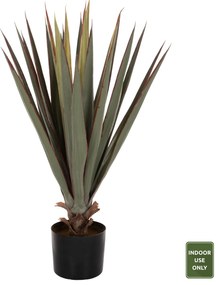 ΔΙΑΚΟΣΜΗΤΙΚΟ ΣΥΝΘΕΤΙΚΟ ΦΥΤΟ HM7985 SISAL AGAVE ΣΕ ΓΛΑΣΤΡΑ  Φ13,5x13-76Υεκ.