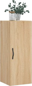 vidaXL Ντουλάπι Τοίχου Sonoma Δρυς 34,5 x 34 x 90 εκ. Επεξεργ. Ξύλο